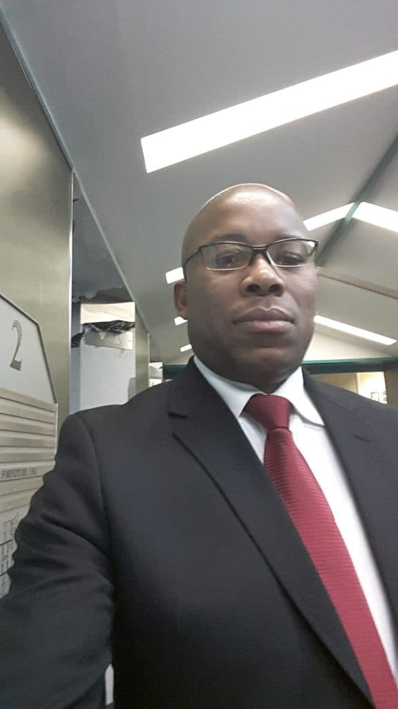 B Mthembu upright